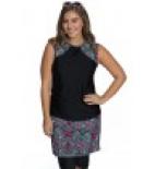Plus Size: Tidal Tank Sporty Sleeveless Swim & Gym Top -  (Quick Drying Bra sold separately)